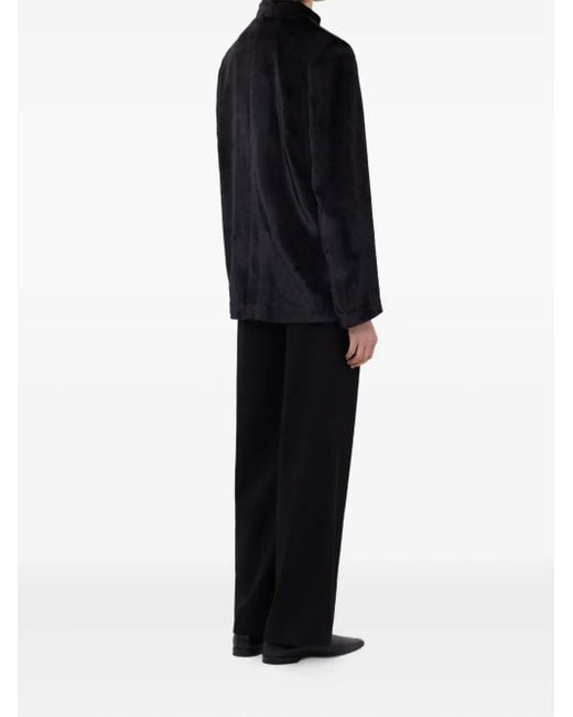 Loulou de Saison Black Lara Stand-Collar Jacket