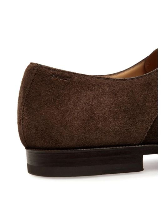 Bally Brown Carl Derby Shoes for men