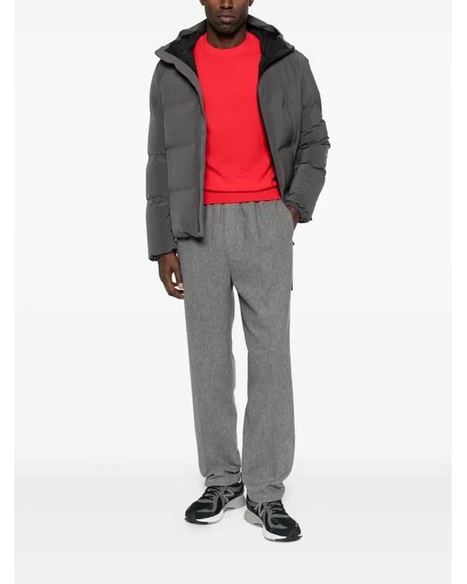 Herno Gray "New Impact" Cropped Jacket for men
