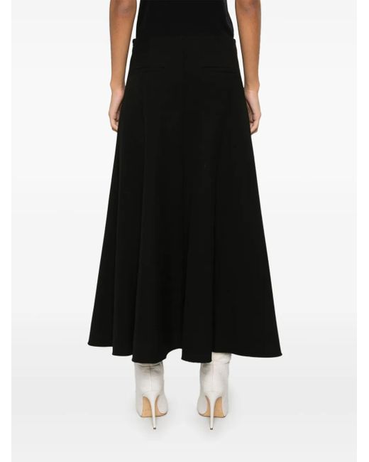 Jonathan Simkhai Black Dottie Maxi Skirt