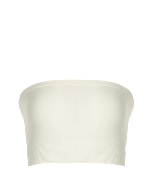 Wolford Natural Seamless Bandeau Crop Top