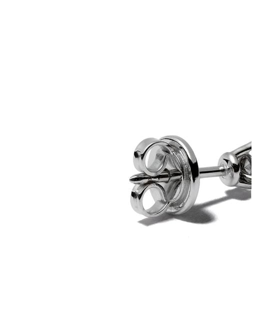 Delfina Delettrez White Farfetch Exclusive 18Kt Two