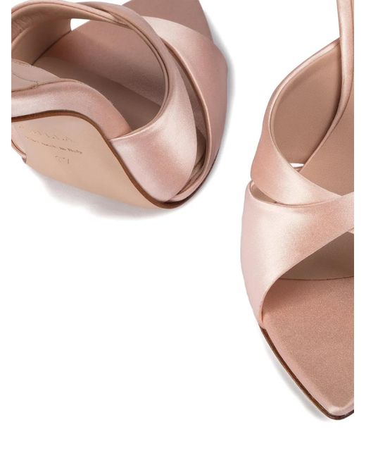 Le Silla Pink Shirley Heeled Sandals