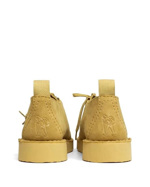 Clarks Natural Pull-Tab Suede Boots for men