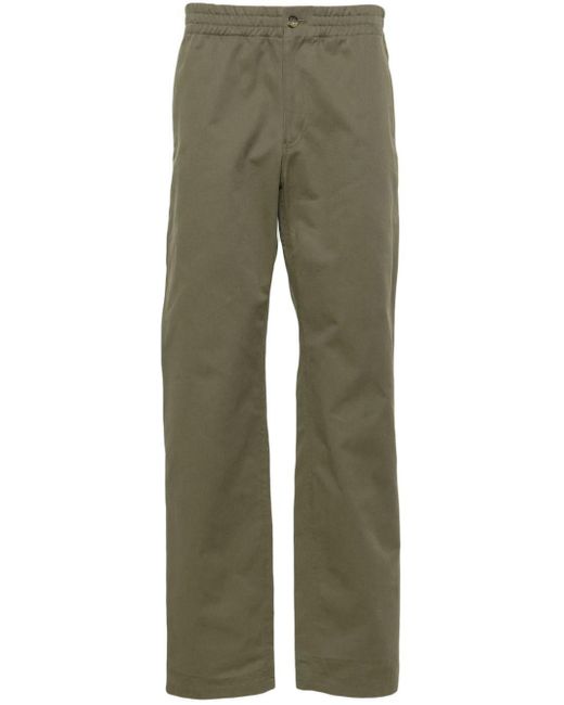 A.P.C. Green Chuck Mid-rise Straight-leg Jeans for men