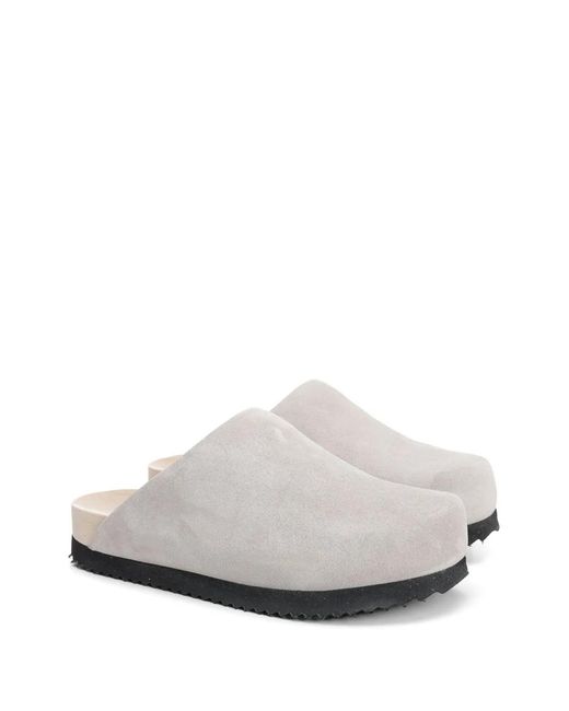 WUD White Stem Clogs