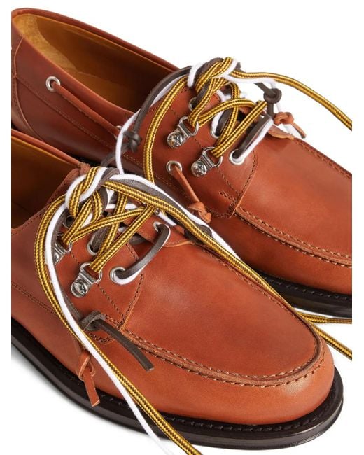 メンズ DSquared² X Magliano デッキシューズ Brown