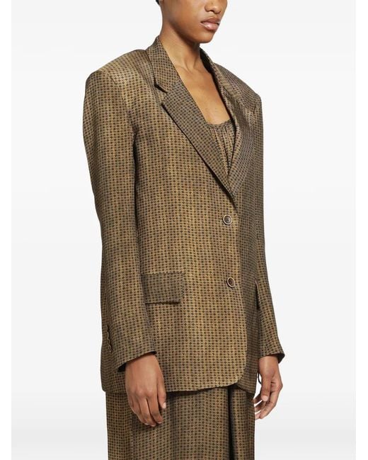 Uma Wang Green Kava Blazer