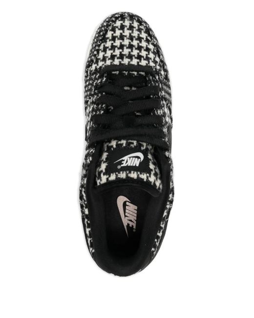 Nike Black Patterned Sneakers