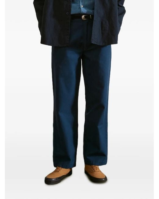 Fortela Blue Champs Chino Trousers for men