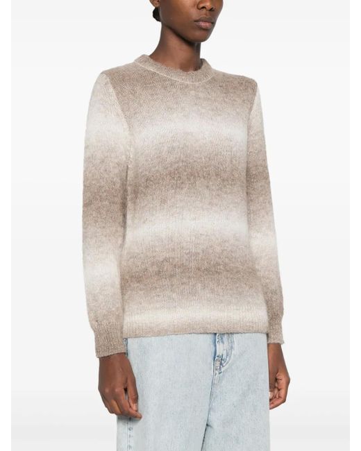 Woolrich Natural Ombré-Effect Sweater