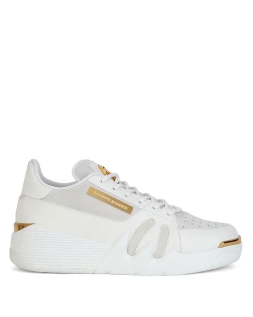 Giuseppe Zanotti White Talon Low-top Sneakers for men