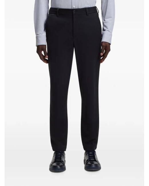 Boss Black Textured Tailored Trousers for men