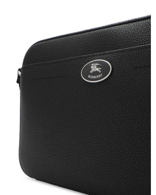 メンズ Burberry コッツウォルズ メッセンジャーバッグ Black