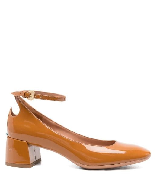 A.Bocca Back To Love Pumps Met Enkelbandje in het Brown