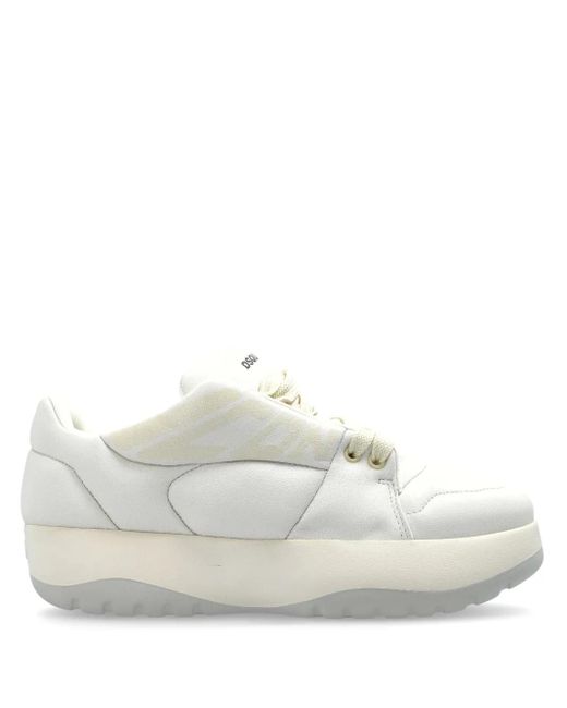 DSquared² White Puffer Sneakers