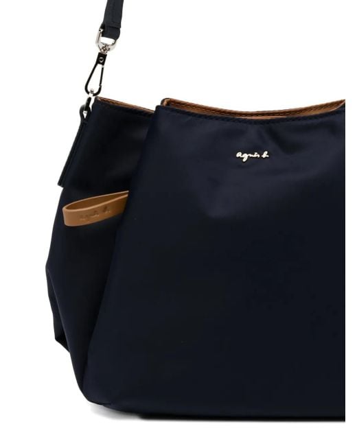 Agnes B. Black 2-Way Tote Bag