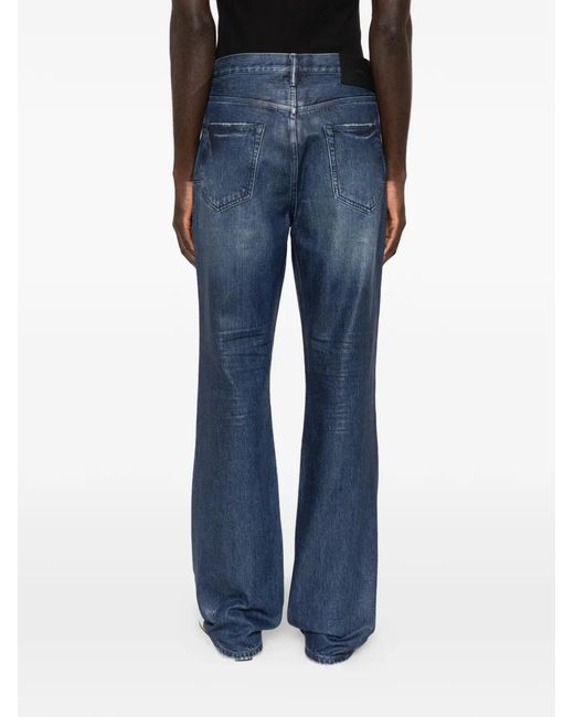 Jean À Effet Usé Purple Brand pour homme en coloris Blue