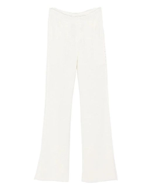 AYA MUSE White Mello Trousers