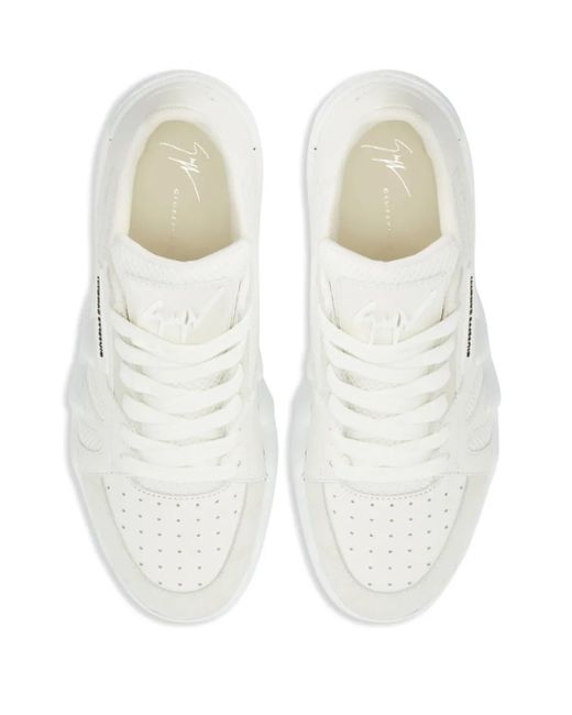 Giuseppe Zanotti Talon Sneakers in White für Herren
