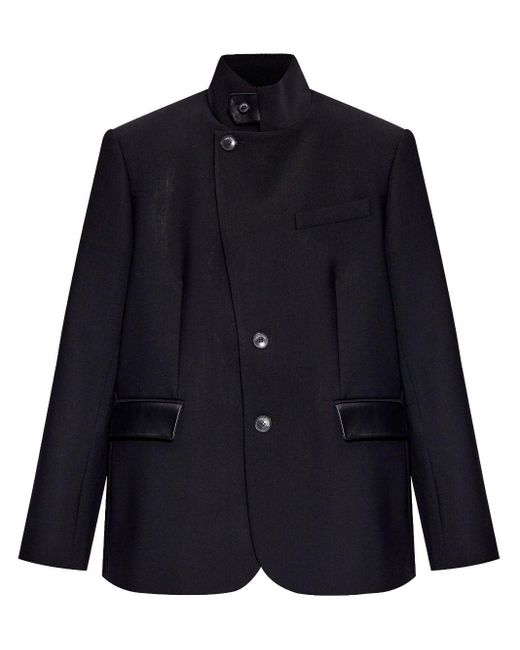 The Mannei Blue Anvers Single-breasted Blazer