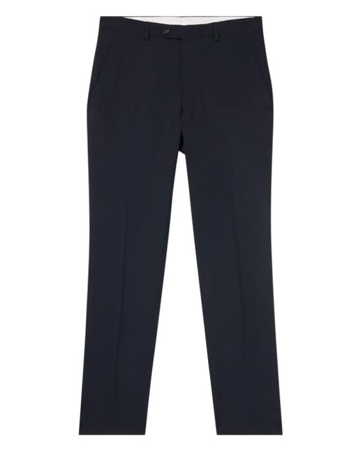 Brooks Brothers Broek Van Scheerwol in het Blue voor heren
