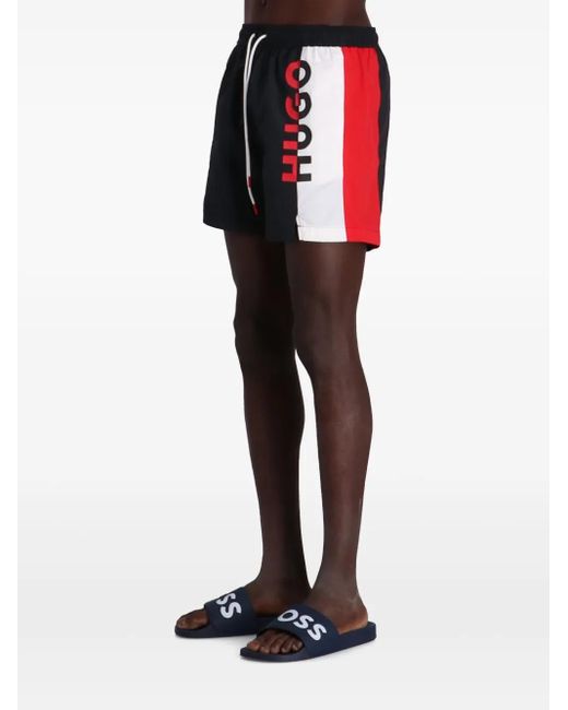 HUGO Black Suna Swims Shorts for men
