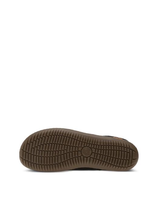 Groundies Black Iceland Ribbed-Detail Suede Boots