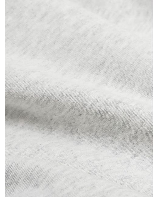 Sweat en coton mélangé à logo imprimé Sporty & Rich en coloris White