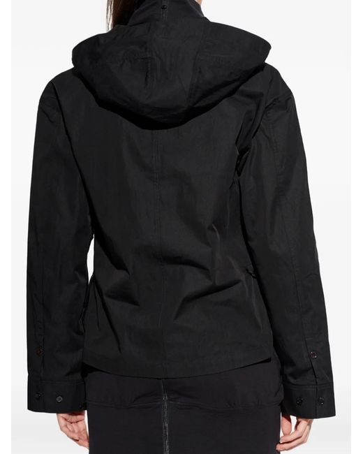 Y-3 Black Panelled Cotton Jacket