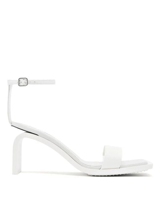 Courreges White Stream 70Mm Sandals