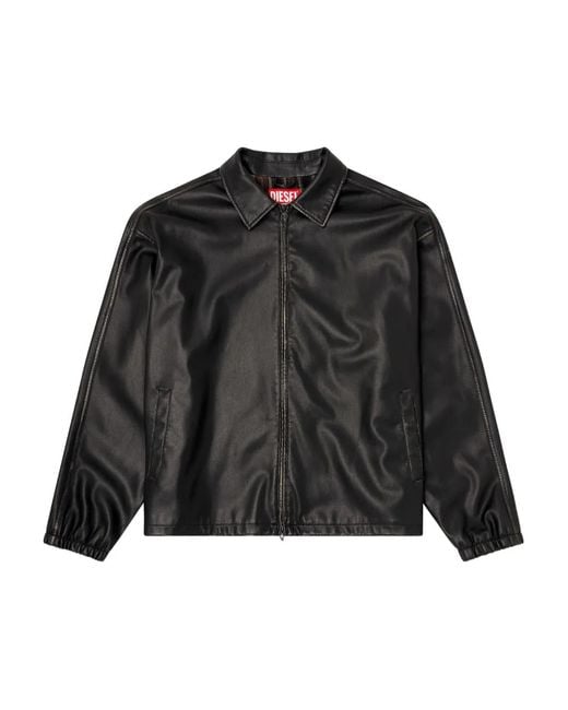 DIESEL Black J-Ake Panelled Jacket