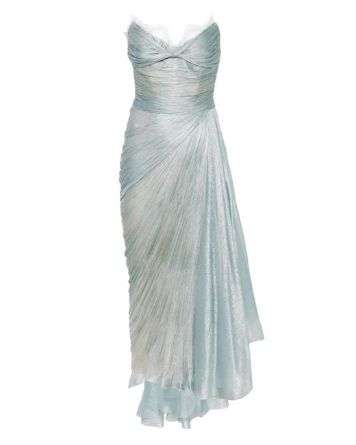 Maria Lucia Hohan Blue Jolie Maxikleid