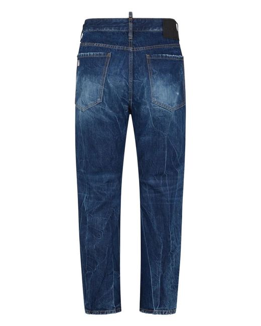 DSquared² Blue Trousers for men