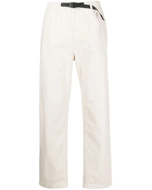 Gramicci White Belted Trousers for men