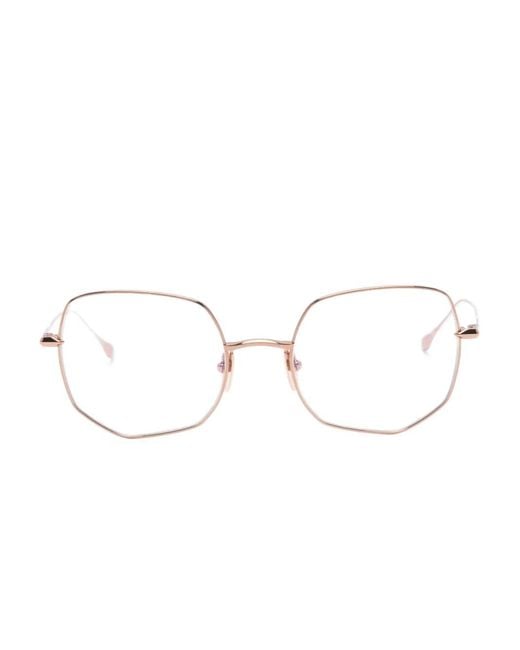 Occhiali Geometrici Marea di Dita Eyewear in Natural