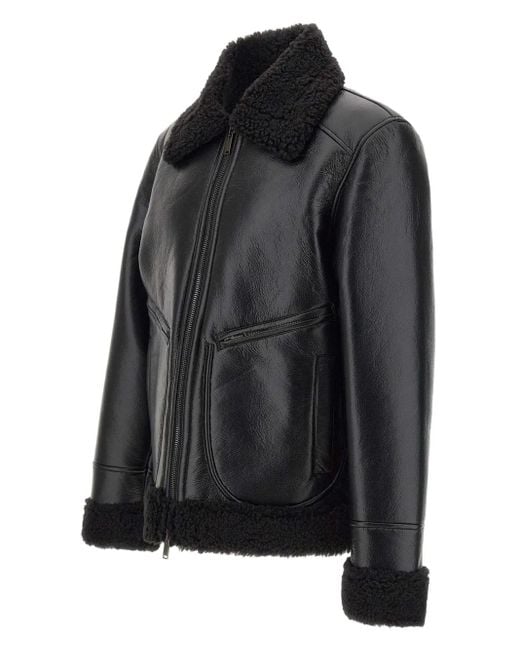 Iceberg Black Zip-Up Bomber Jacket for men