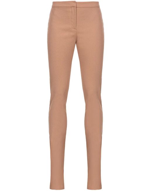 Pinko Natural Skinny Trousers With Tailored Silhouette