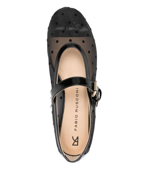 Ballerine A Pois di Fabio Rusconi in Gray