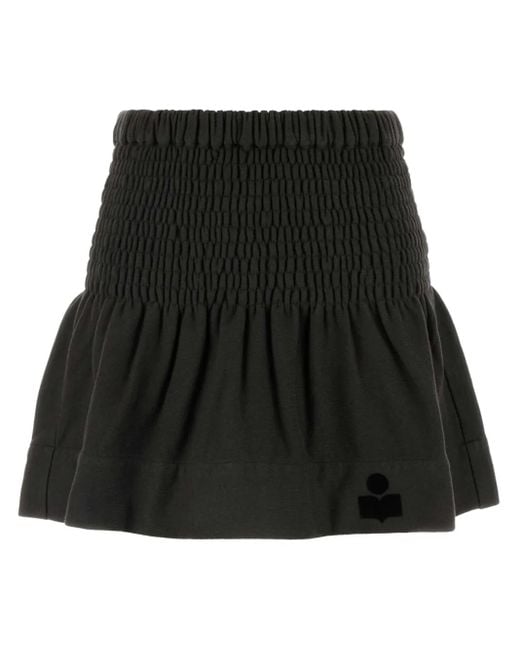 Isabel Marant Black Pacifica Miniskirt