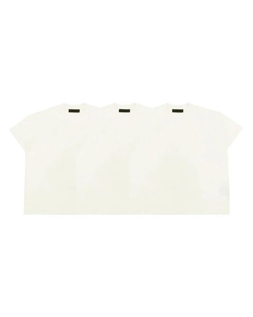Fear Of God Natural 3.Pack Essential Tee for men