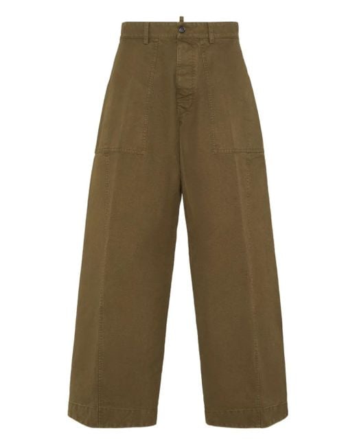 DSquared² Green Icon Trousers for men
