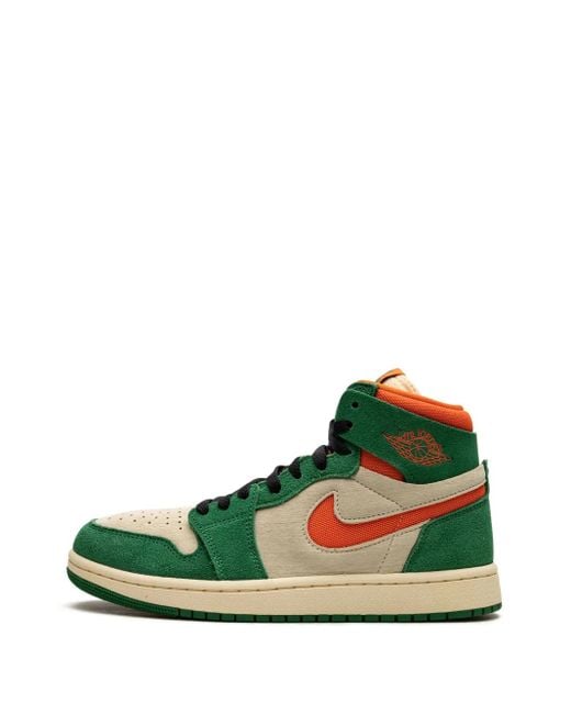Nike Green Air 1 High Zoom Cmft 2 "Pine" Sneakers for men