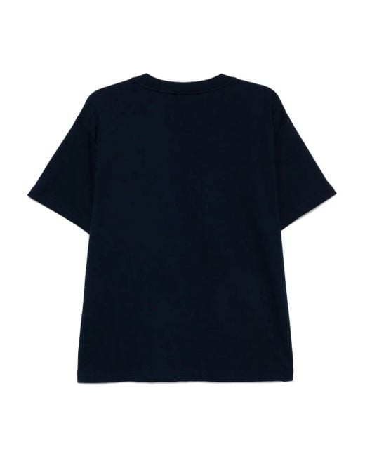 Chocoolate Blue Logo-Patch T-Shirt