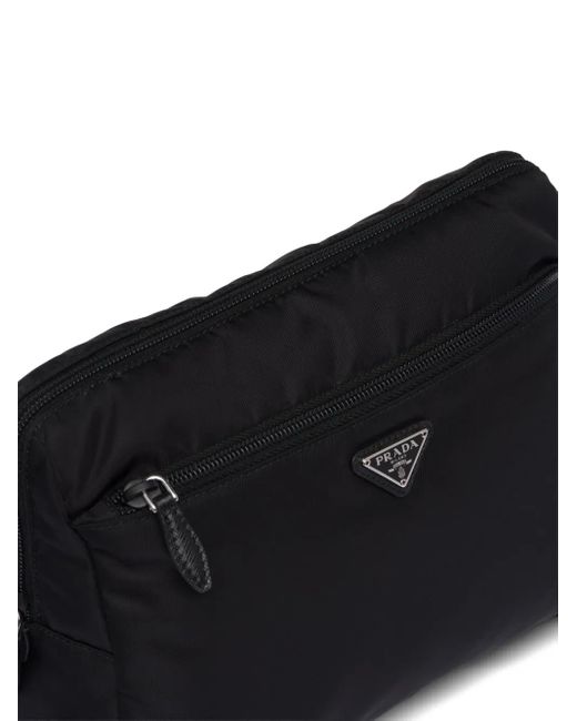 Prada Black Large Re-Nylon Travel Pouch