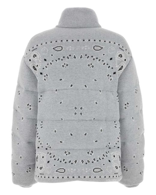 Alanui Gray Coats & Jackets