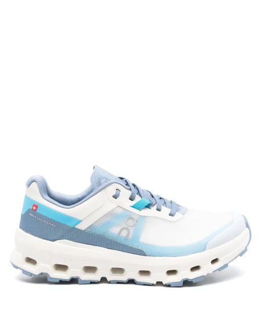 On Shoes Blue Cloudvista Low-Top Sneakers