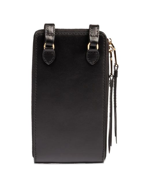 Lancel Black Origami Mini Bag