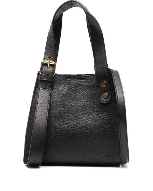 Agl Attilio Giusti Leombruni Leather Tote Bag in Black | Lyst