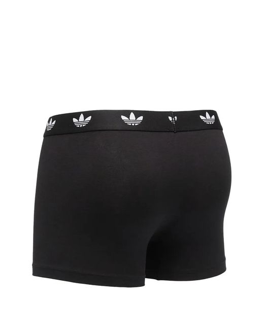 Adidas White Logo-Waistband Boxers (Set Of Three) for men